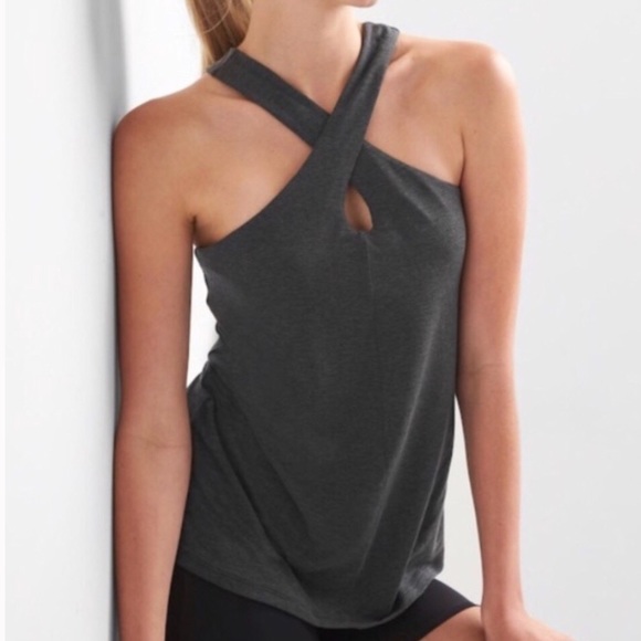 gap tank top with shelf bra